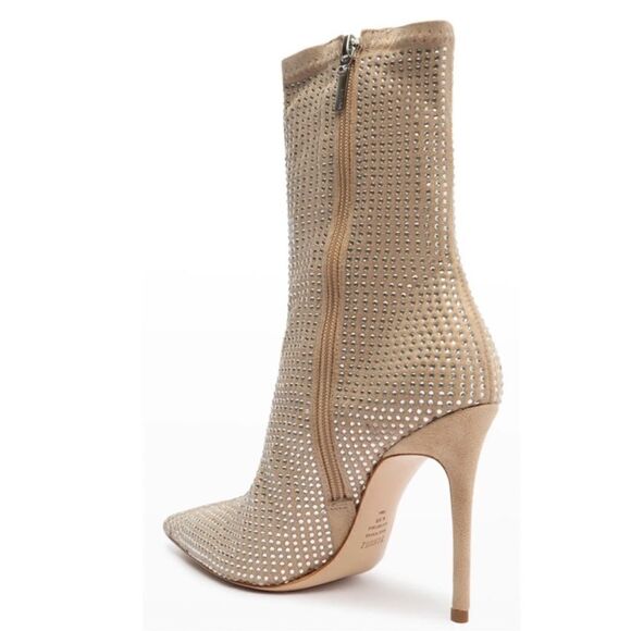 Schutz Sybil nude studded booties size 7 - Picture 2 of 13